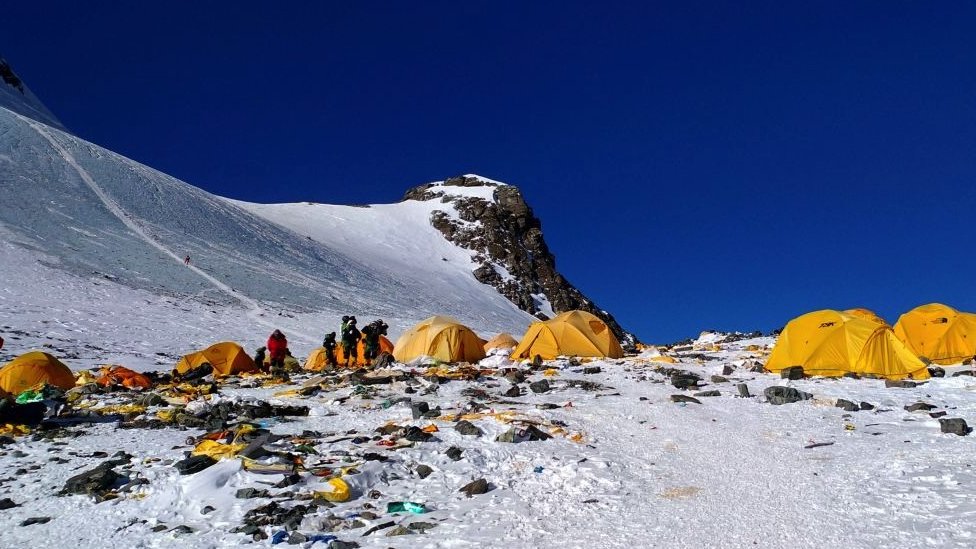bazni kamp na Mont Everestu