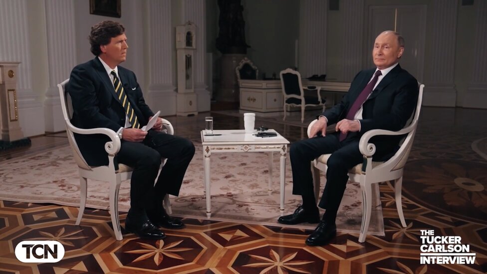 Taker Karlson, intervju sa Putinom, Karlson i Putin
