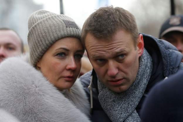 Julija i Aleksej Navaljni