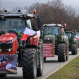 Protest poljoprivrednika u Poljskoj: Traktori blokirali puteve, prosuto žito na granici sa Ukrajinom 6