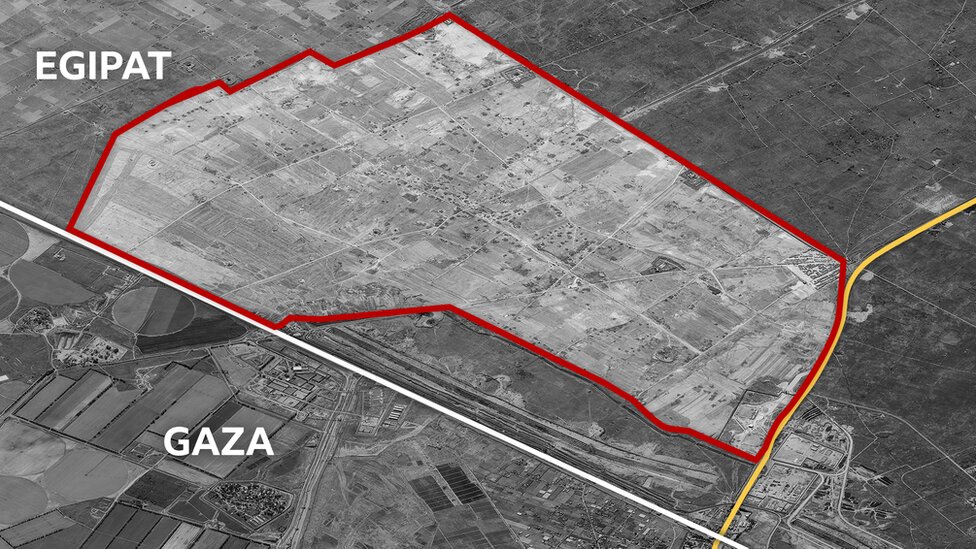 Izrael i Palestinci: Na granici Egipta sa Gazom širi se ogromna ograđena lokacija - šta je razlog 5 egipat, gaza, čišćenje područja