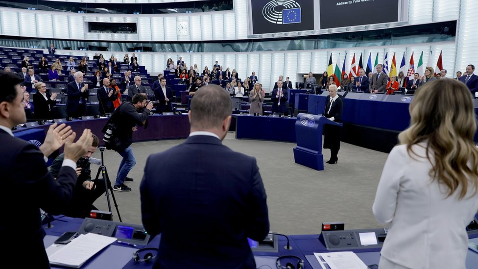 julija navaljna, evropski parlament