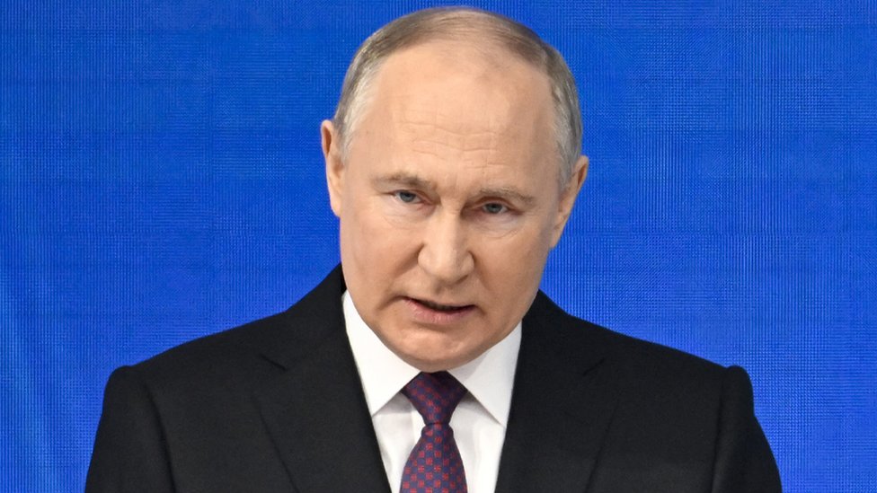 Vladimir Putin tokom govora