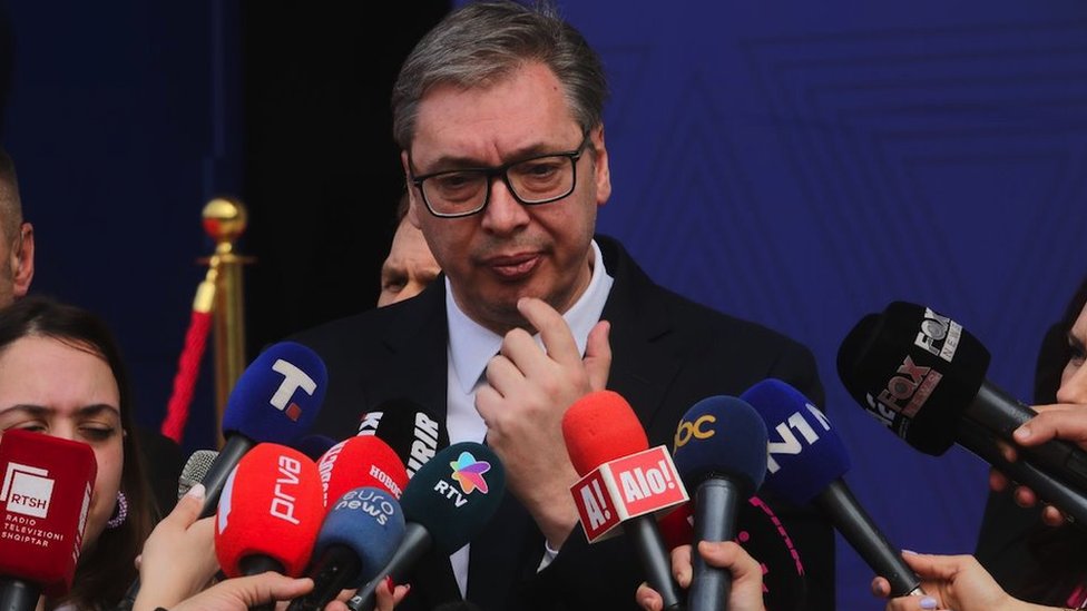 Politika: Šta znači deklaracija o Ukrajini koju je Srbija potpisala u Tirani 2 vucic tirana