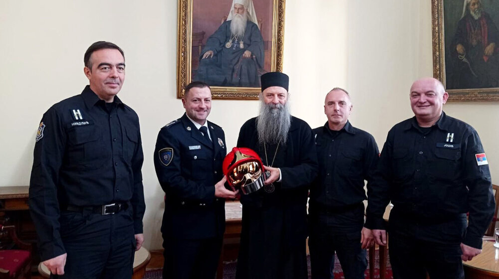 Zaštita manastira od požara: Patrijarh Porfirije sa delegacijom Sektora za vanredne situacije 1
