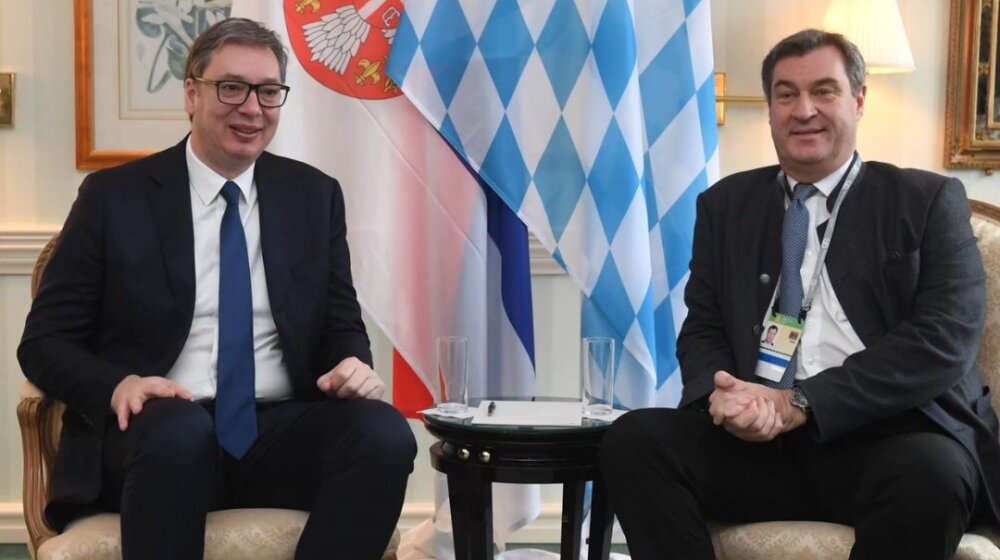 "Trgovinska razmena veća od milijardu i 500 miliona evra": Vučić u Minhenu razgovarao sa predsednikom Vlade Bavarske 1