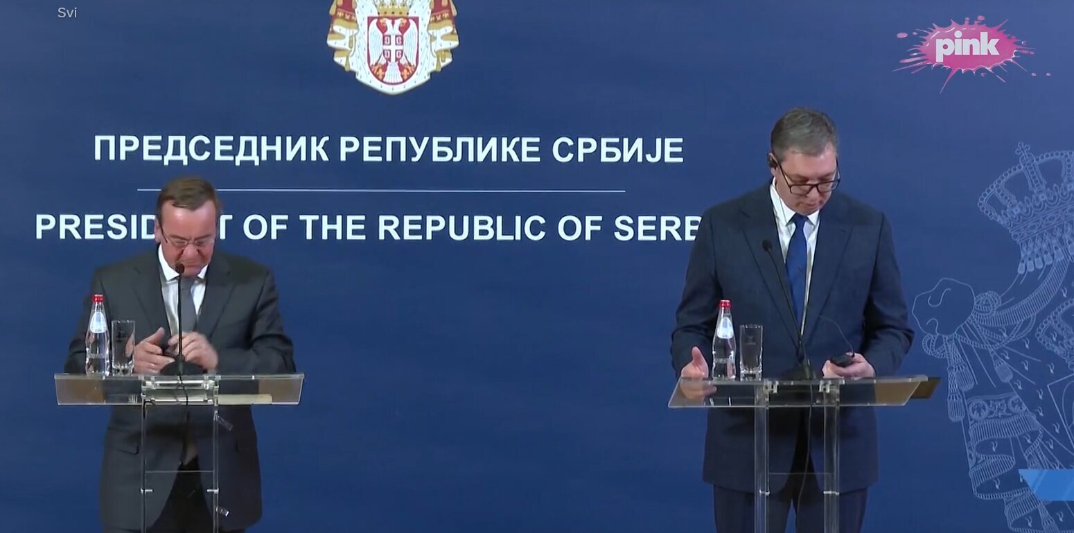 Šta su rekli Vučić i Pistorijus u zajedničkom obraćanju: Predsednik Srbije ide na sednicu SB UN, a i u Tiranu na skup na kome će biti Zelenski 2