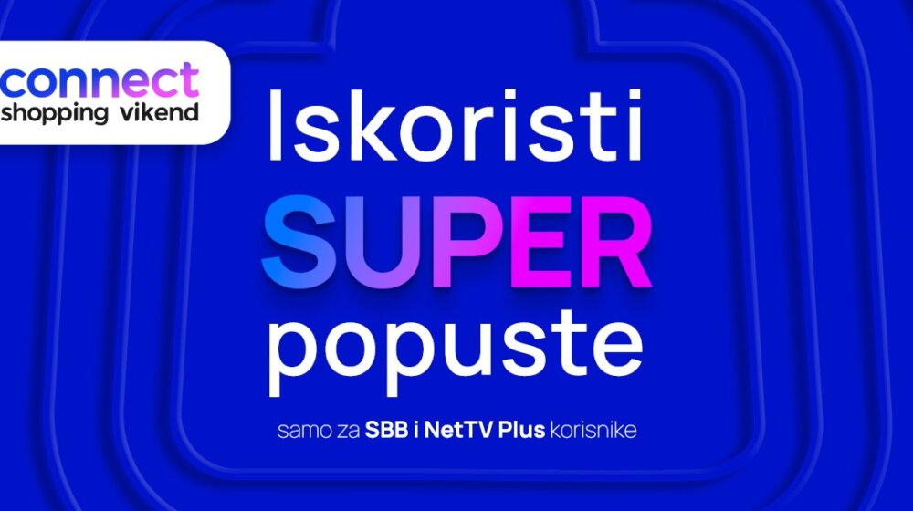 Počinje Connect Shopping vikend: Popusti za SBB korisnike na sajtu Shoppster.rs 1