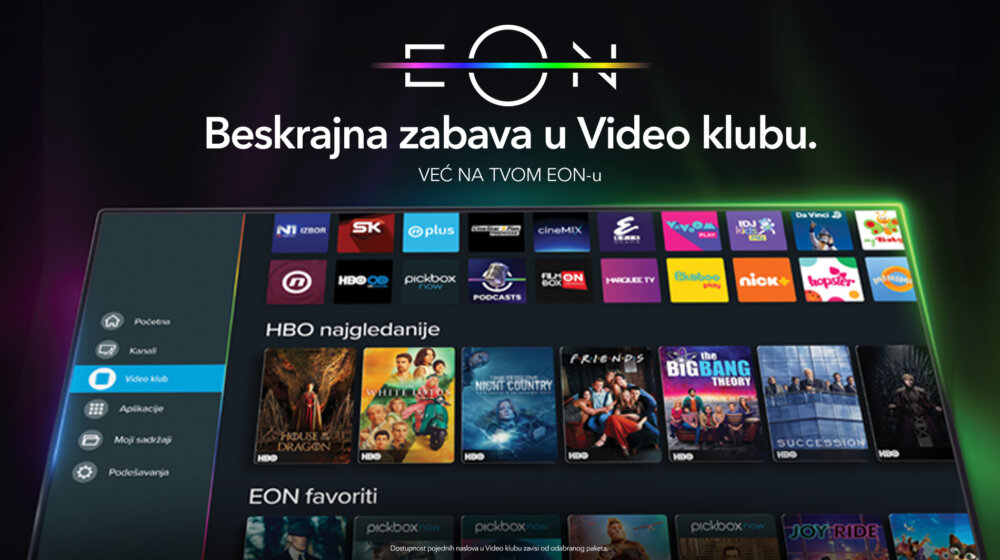 SBB predstavlja novi EON Video klub i ekskluzivne domaće premijere 1