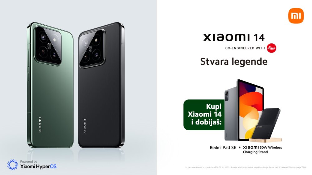 Legendarna ponuda Xiaomi 14 telefona 1