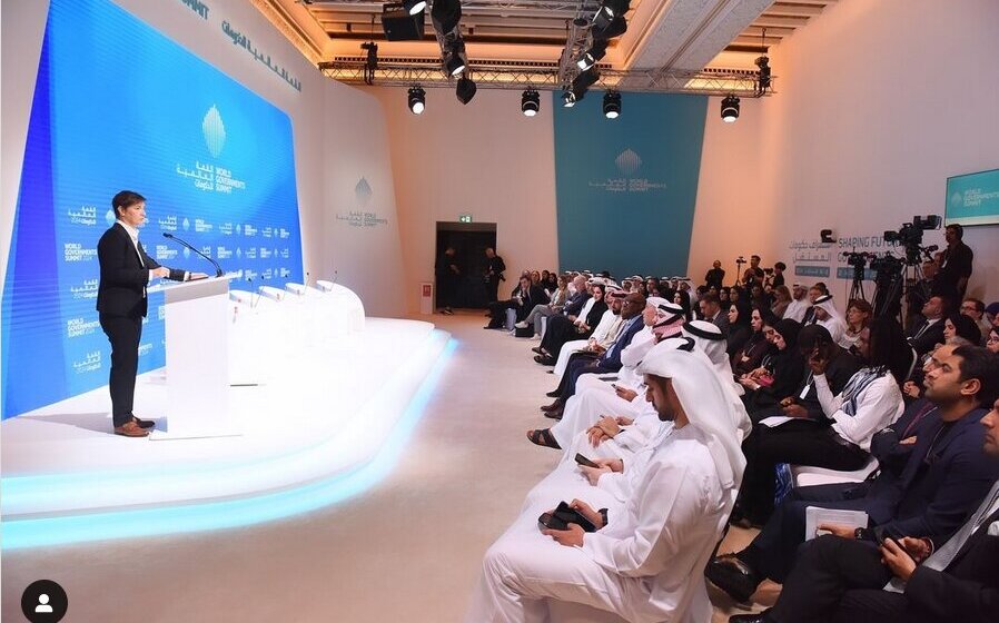 Brnabić otvorila Forum vladinih usluga u Dubaiju 1