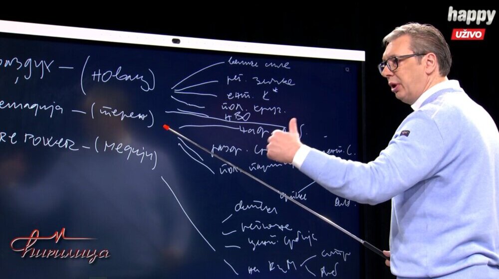 Zašto je Vučić "svetski lider" u slikanju na televiziji? 1