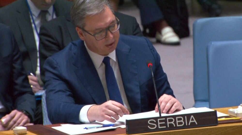 Sednica Saveta bezbednosti UN o Kosovu - Vučić i Kurti o dinaru, Banjskoj, Sanduloviću; obratili se i predstavnici Rusije, Kine i SAD 1