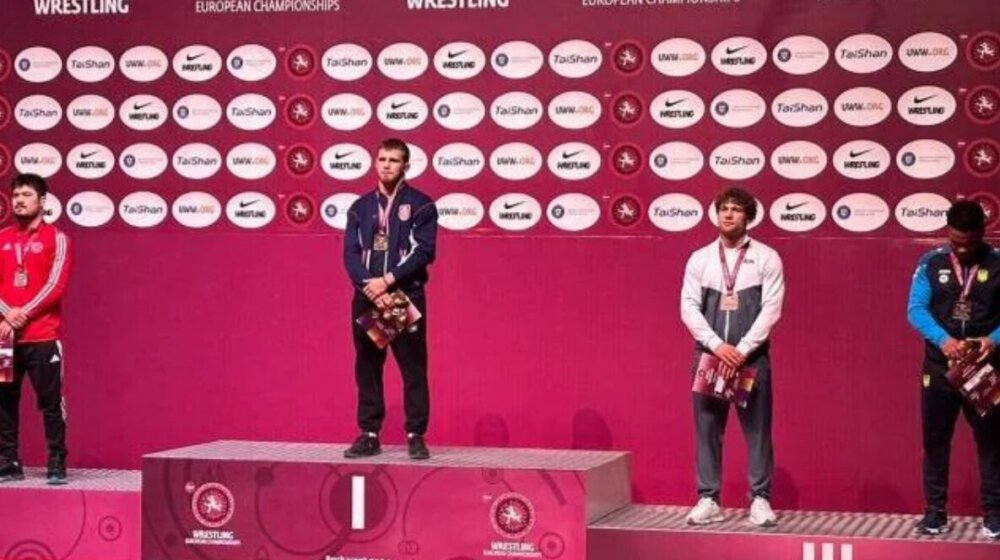 Komarovu zlato na Evropskom prvenstvu u rvanju 1