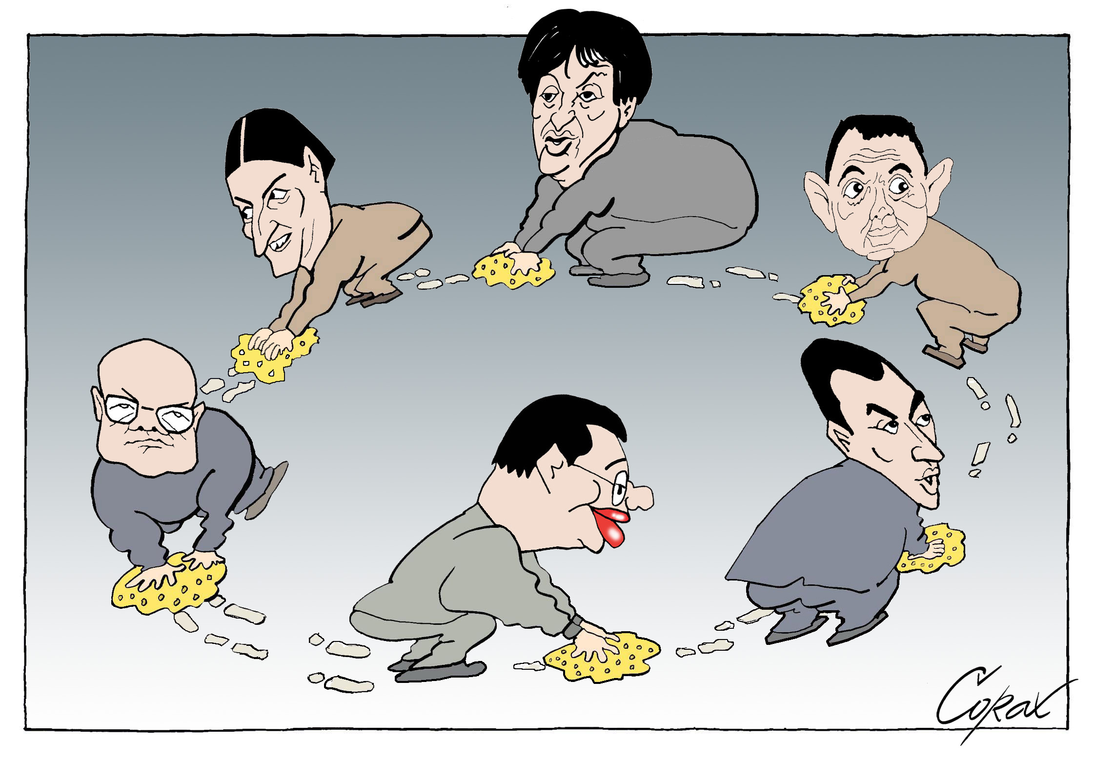 Koje karikature Predraga Koraksića Koraksa su obeležile nedelju za nama? 6