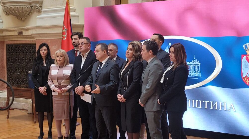 Dačić će biti šef poslaničke grupe SPS 1