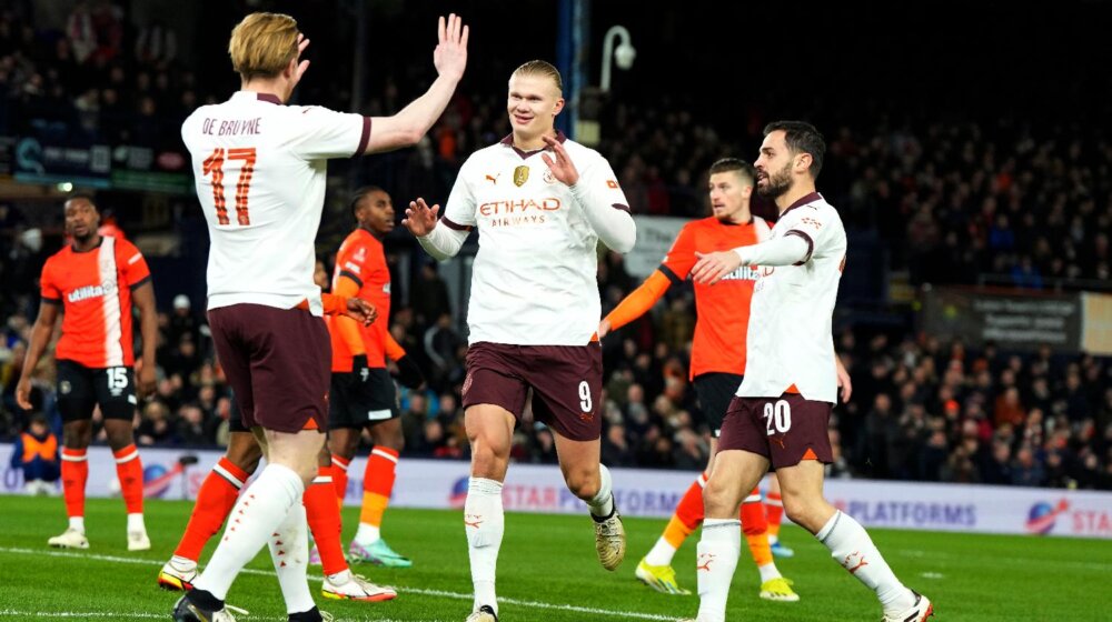 Proradila gol-mašina: Holand petostruki strelac u Lutonu (VIDEO) 1