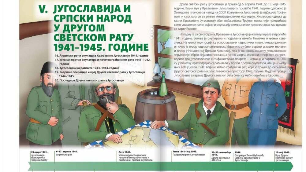 Draža ili Tito, četnici ili partizani, Jasenovac ili Srebrenica: Koje teme izazivaju najviše kontroverzi u udžbenicima istorije? 2