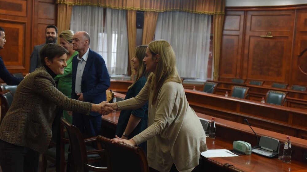Ana Brnabić predstavnicima BGF i SNP obećala formiranje radne grupe za rešavanje problema u kulturi 1