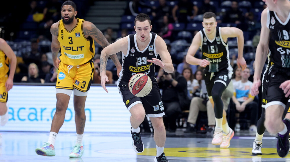 Neočekivan poraz Partizana, Split bolji u "Štark areni" 1