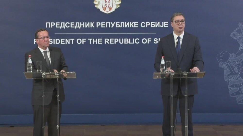 Šta su rekli Vučić i Pistorijus u zajedničkom obraćanju: Predsednik Srbije ide na sednicu SB UN, a i u Tiranu na skup na kome će biti Zelenski 1