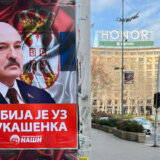 Građanska neformalna grupa RUBS osudila plakate u centru Beograda na kojima se veliča Lukašenko 1