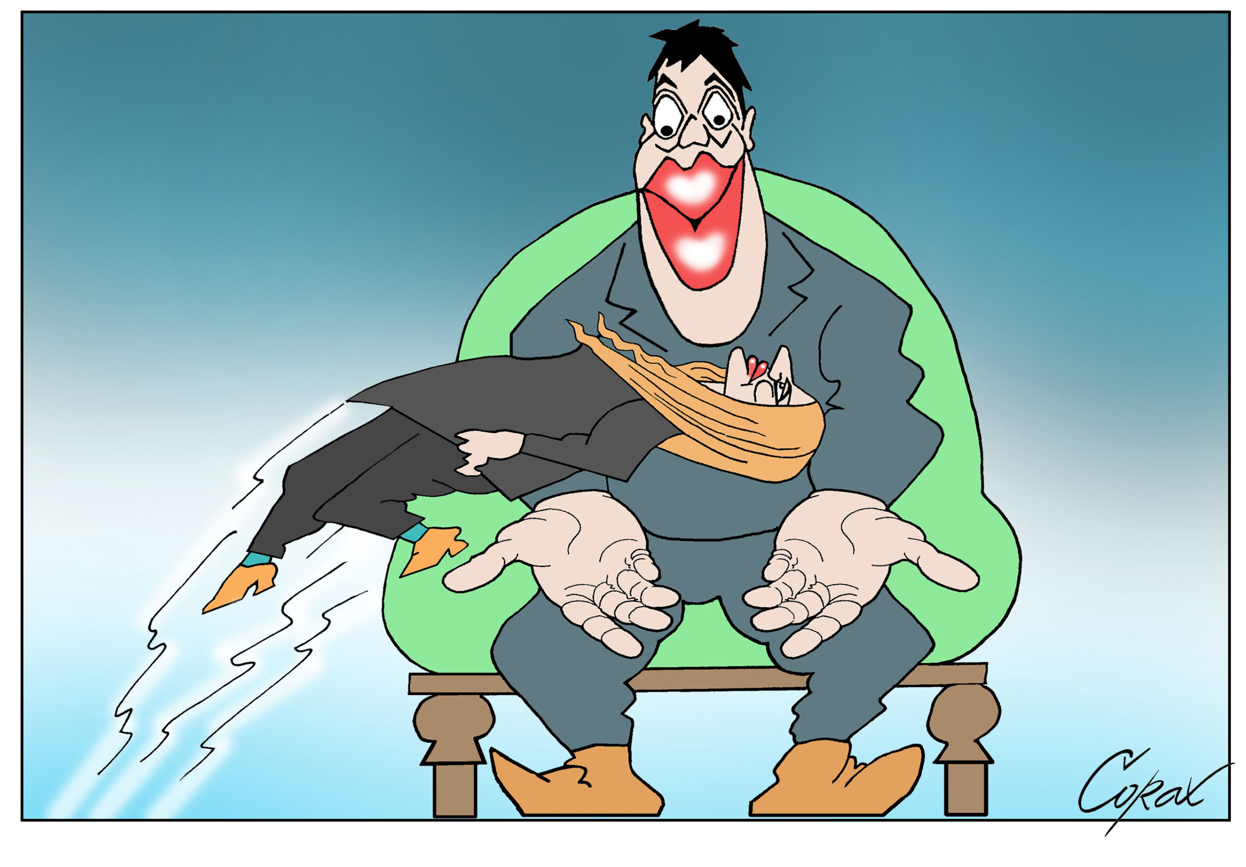 Koje karikature Predraga Koraksića Koraksa su obeležile nedelju za nama? 2