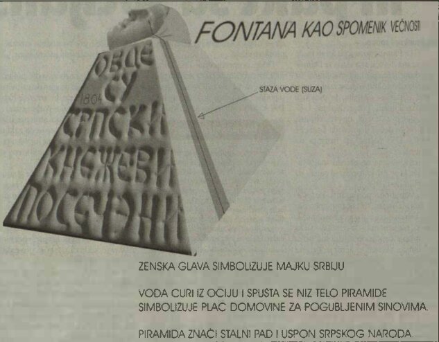 Kako je pre 20 godina nestala glava "majčice Srbije" sa spomenika u Valjevu? 2