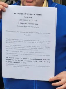 DS: Ustavni sud mora da odgovori na našu žalbu u roku od 72 sata 2