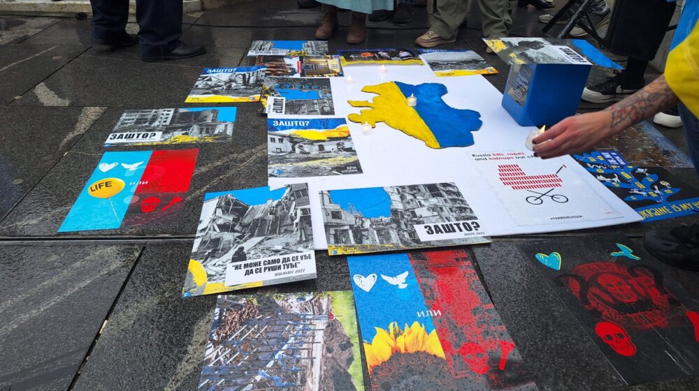 Ne treba da damo Ukrajini da izgubi ovaj rat: U Beogradu održan Marš solidarnosti sa Ukrajinom 1