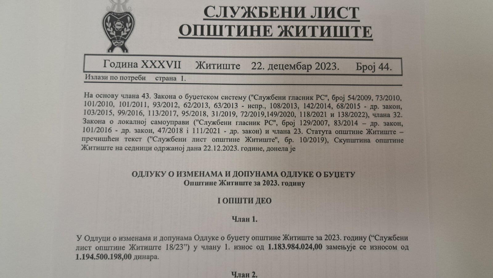 "Imaš ekipu na vrhu iz koje se račvaju dva kraka": Kako je deo novca iz budžeta opštine Žitište otišao na kupovinu glasova? 3