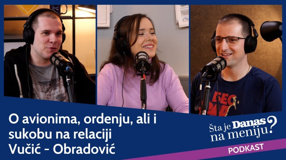(VIDEO) Šta je Danas na meniju: O avionima, ordenju, ali i sukobu na relaciji Vučić - Obradović 1
