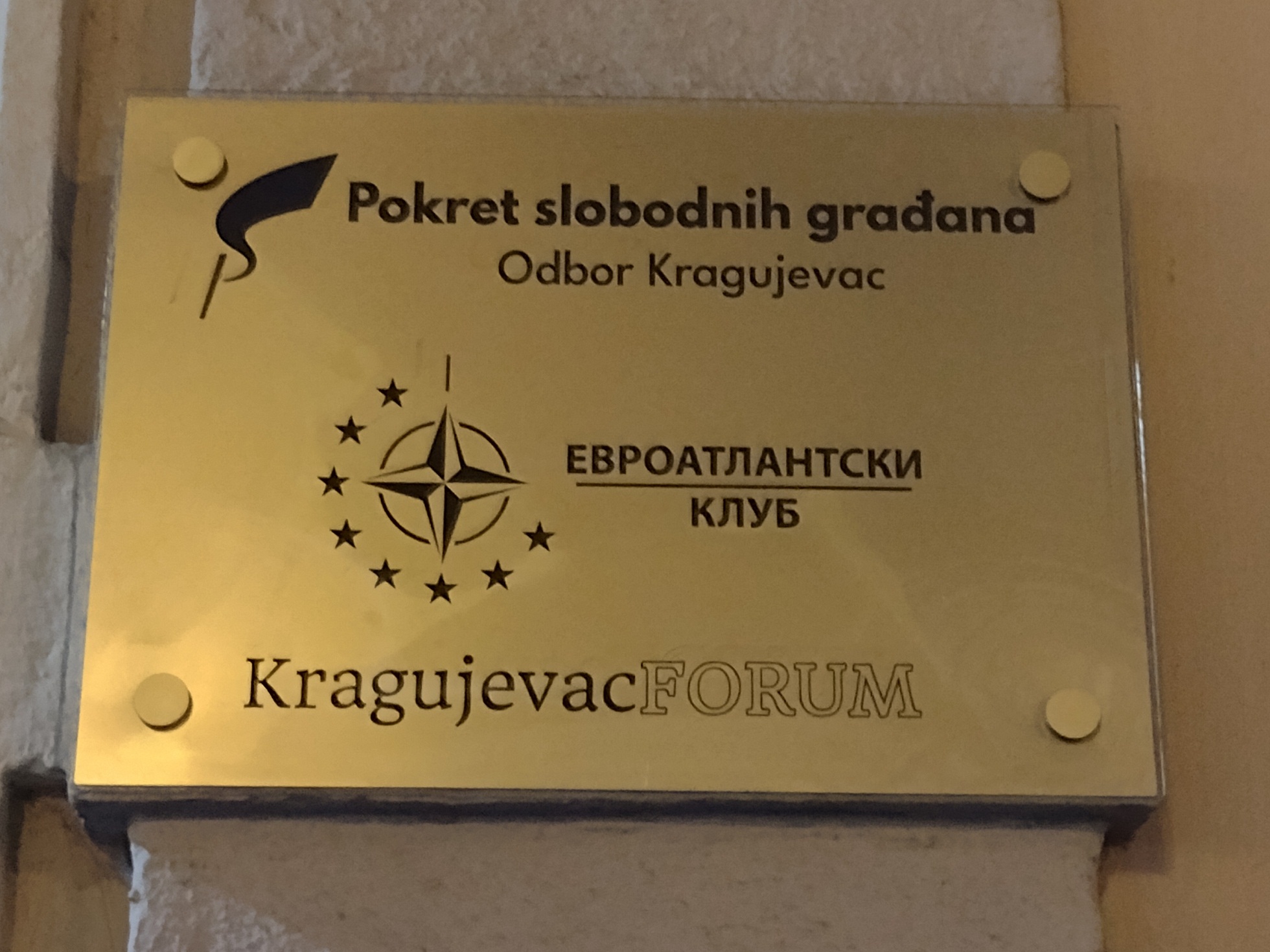 Samo EU i NATO Srbiju spašava: U Kragujevcu osnovan Evroatlantski klub 2