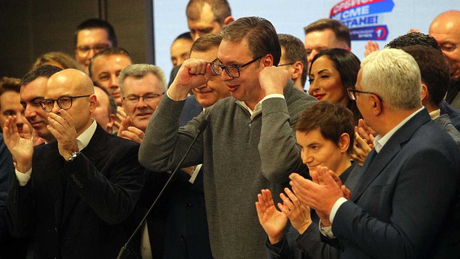 kampanja, aleksandar vučić, sns