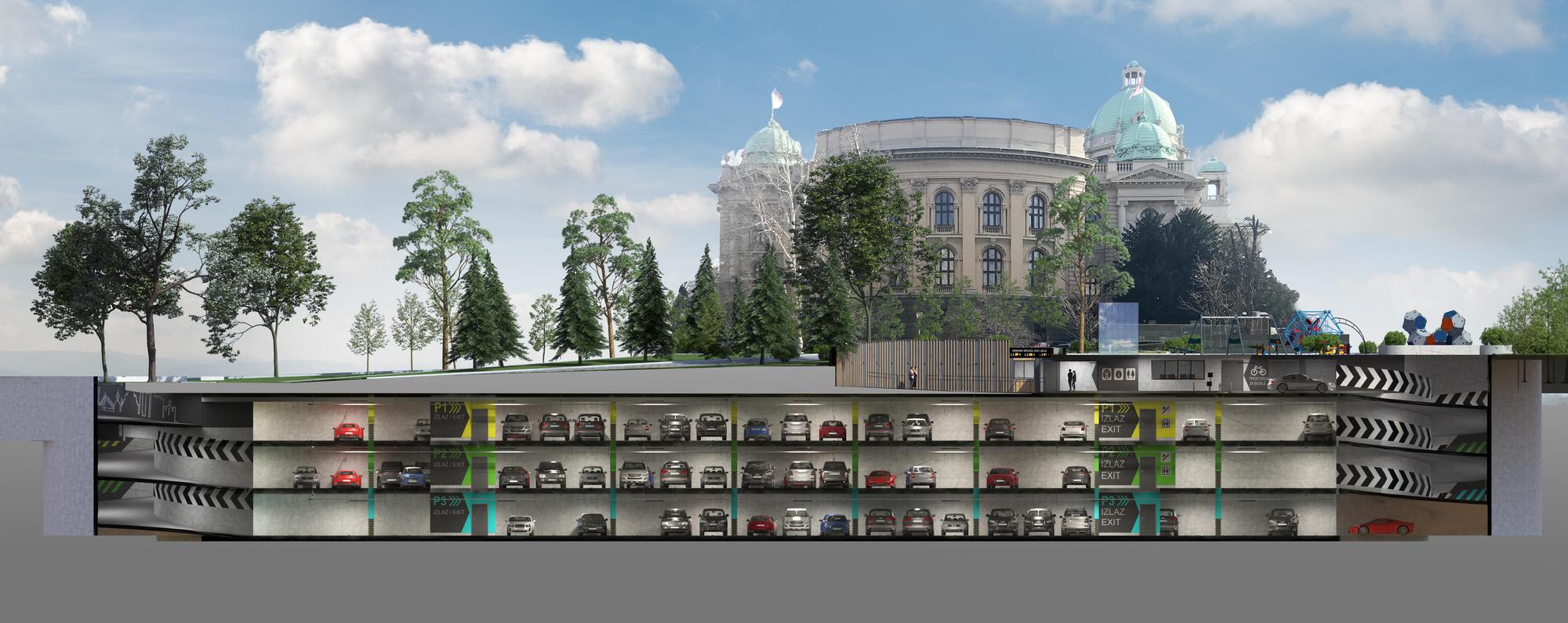 Šapić: Počela izgradnja podzemne garaže u Vlajkovićevoj ulici posle godinu dana pauze (FOTO) 4