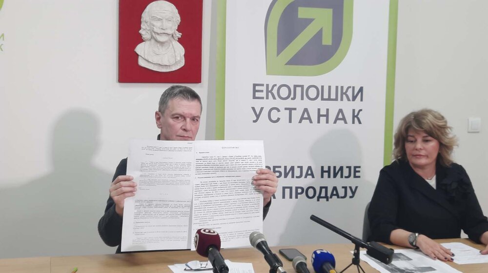 Ekološki ustanak povodom Generalštaba: Vesiću i Brnabić zabraniti učešće u politici 1