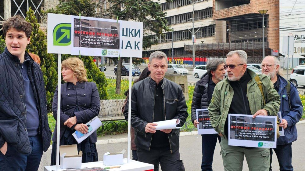 Ćuta: Peticija za Memorijalni centar umesto hotela na mestu Generalštaba 1