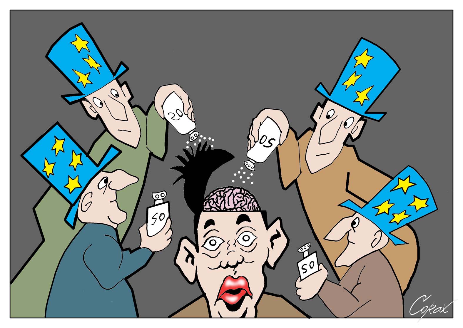 Koje karikature Predraga Koraksića Koraksa su obeležile nedelju za nama? 5