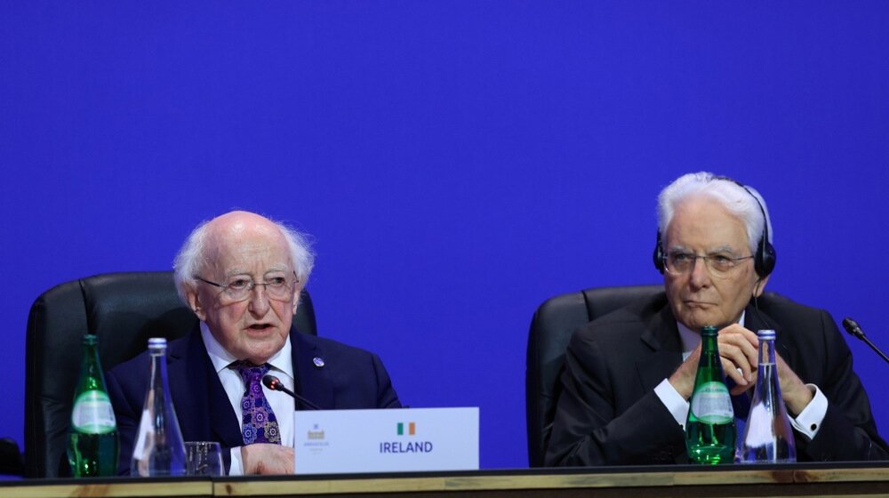 Predsednik Irske hospitalizovan 1