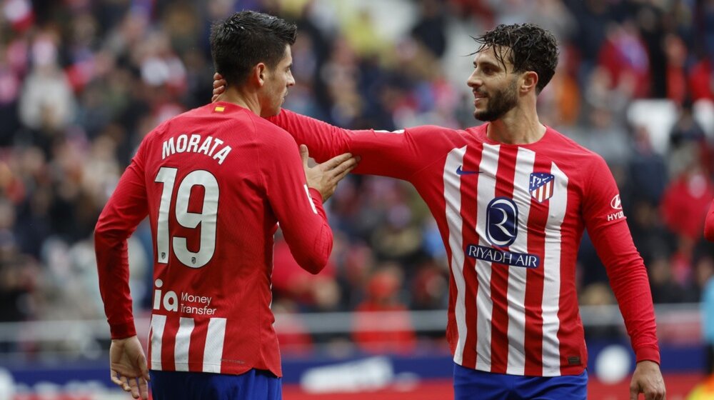 Atletiko Madrid bez Marija Ermosa napada Barselonu 1