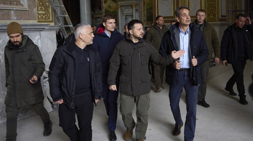 Ruska raketa eksplodirala svega 500 metara od Zelenskog i Micotakisa 1