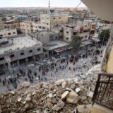 Palestinski Crveni polumesec: Hiljade ljudi napuštaju istok Rafe nakon izraelskih vazdušnih napada 9