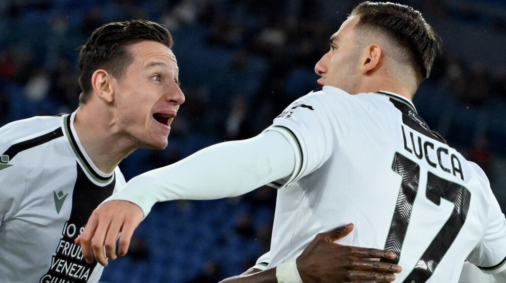 Udineze pobedio Lacio u Seriji A 1