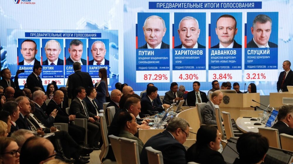 "Nema zla koje ne bi učinio da zadrži svoju ličnu moć": Zapadni lideri osudili Putinovu "nelegitimnu" pobedu na izborima 1