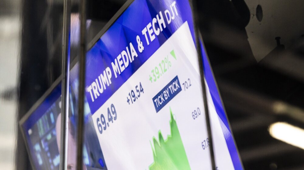 Vrednost akcija Trampove društvene mreže porasla gotovo 50 odsto za jedan dan 1