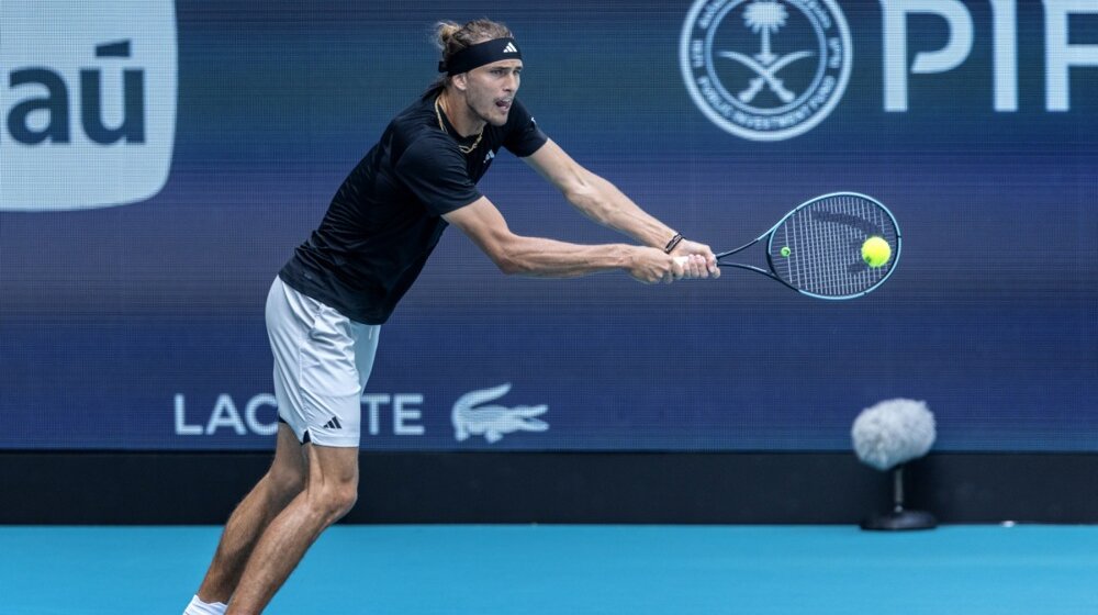 Zverev u polufinalu mastersa u Majamiju 1