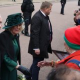 Britanski kralj Čarls prisustvovao uskršnjoj službi u Vindzoru 1