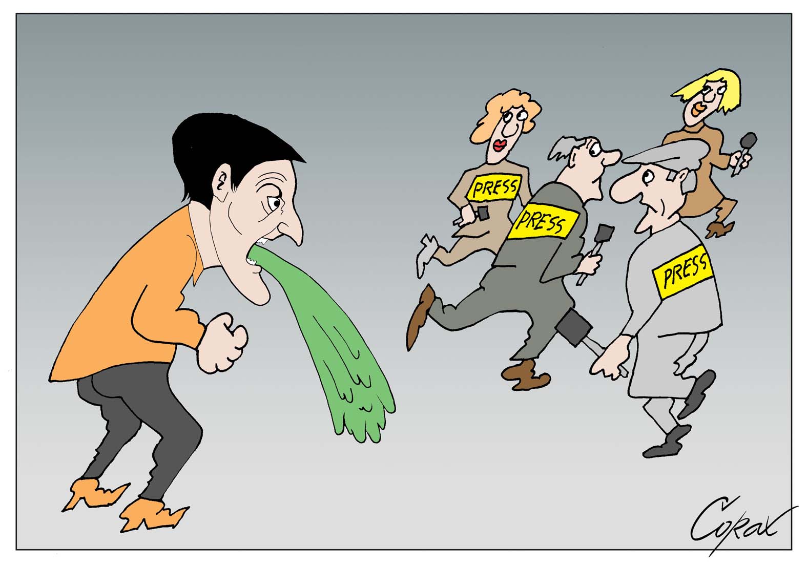 Koje karikature Predraga Koraksića Koraksa su obeležile nedelju za nama? 6 karikature