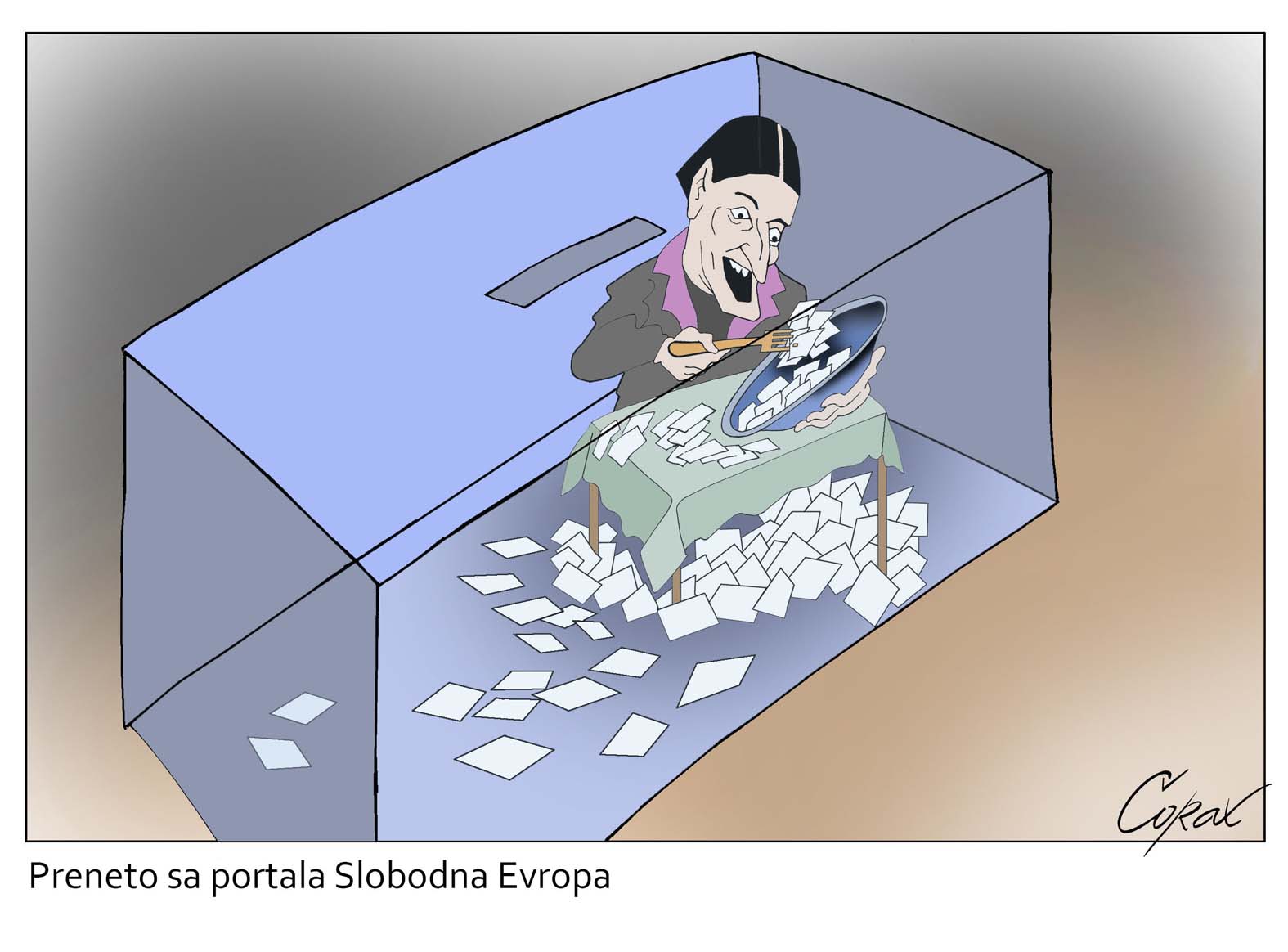 Koje karikature Predraga Koraksića Koraksa su obeležile nedelju za nama? 6