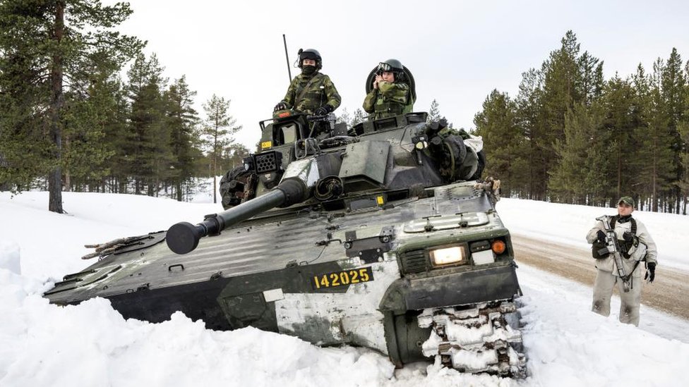 Švedska vojska u NATO vežbi zajedno sa finskim jedinicama u Finskoj, 5. mart